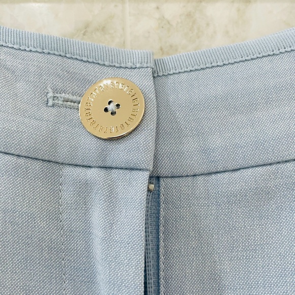 TED BAKER {S} Pants Baby Blue Flat Front Trousers - Picture 4 of 16